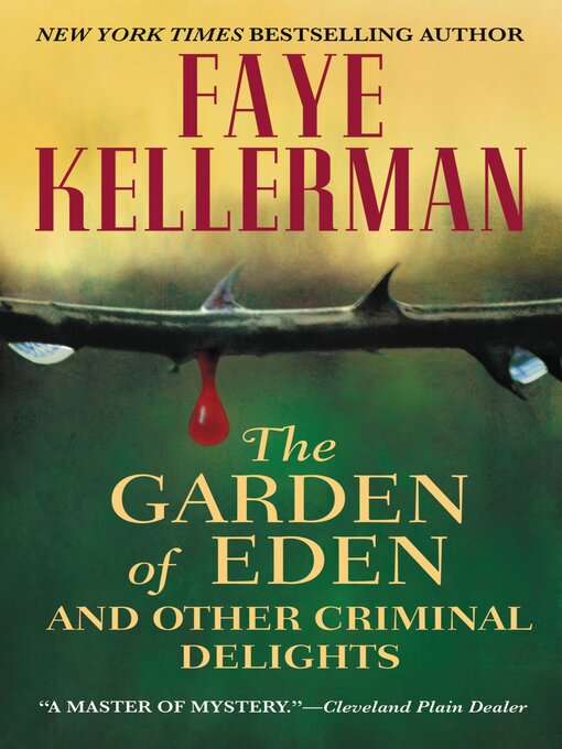 Cover image for The Garden of Eden and Other Criminal Delights